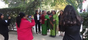 ICAE Global University Fair at IP College for Women, DU